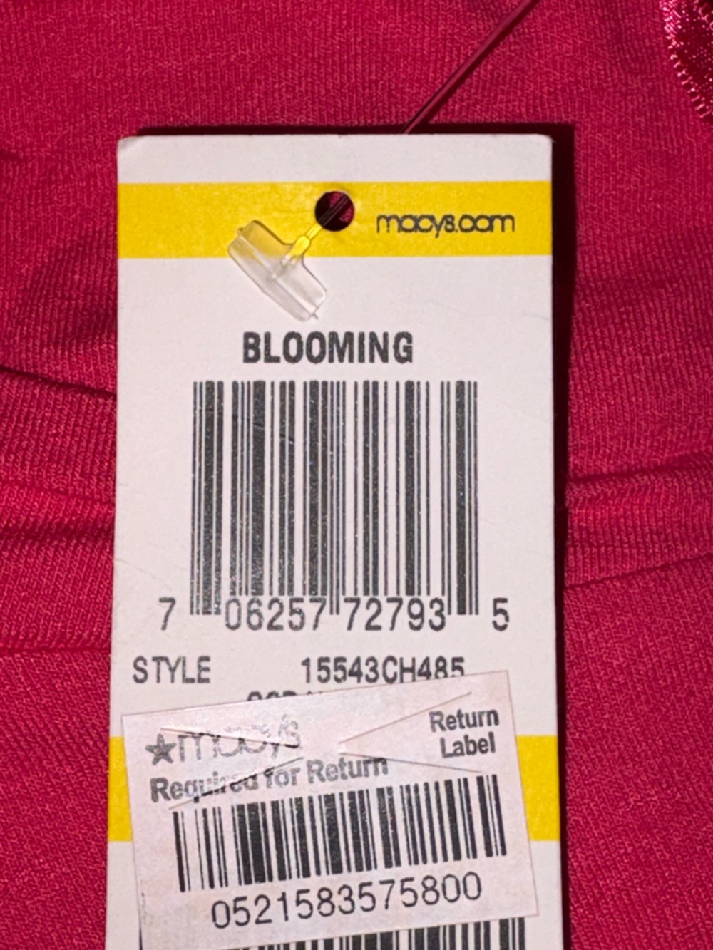 INC International Concepts Pink V-Neck Dress Petite M Flowy Casual NWT - Picture 6 of 10